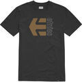 Tee-shirts sur Grenoble : T-shirt Etnies CORP COMBO SS TEE BLACK BROWN