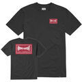 T-shirt Etnies INDEPENDENT WASH SS TEE BLACK