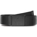 Ceintures sur Grenoble : Ceinture Etnies STAPLEZ BELT BLACK BLACK