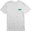 Tee-shirts sur Grenoble : T-shirt Emerica PURE TRIANGLE POCKET SS TEE WHITE