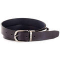 Ceintures sur Grenoble : Ceinture Guess Ceinture Homme en Cuir Reversible BM7074 Noir