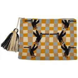 Sac &agrave; main Guanabana Clutch Beige