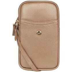 Sac Hexagona Pochette telephone Ref 63540 Dore 19*11*5 cm Dor&eacute;