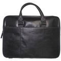Porte document Gerard Henon Serviette en cuir ref_hen37115-noir