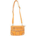 Sac bandouli&egrave;re Le Temps des Cerises Sac Bandouli&egrave;re Mania 6 Cognac Marron
