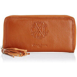 Porte-monnaie Christian Lacroix Porte-monnaie allong&eacute; Relief PM1 Cognac Marron