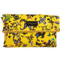 Sac bandouli&egrave;re Christian Lacroix Pochette port&eacute;-crois&eacute; Eden 4 jaunes Jaune