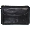 Sac Gerard Henon Pochette en cuir ref_hen39734-noir