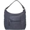 Sac a main Hexagona Sac en cuir port&eacute; &eacute;paule ref_xga39815-bleu denim Bleu