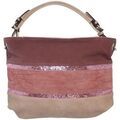 Sac a main Francinel Sac port&eacute; &eacute;paule ref_lhc40823 rose Rose