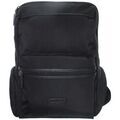 Sac a dos LANCASTER Sac &agrave; dos textile enduit ref 37712 noir Noir