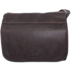 Sac bandouli&egrave;re Arthur & Aston Besace Arthur et Aston en cuir ref 36145 C chataigne Marron