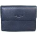 Porte-monnaie Hexagona Porte-monnaie en cuir ref_xga43163 Bleu 12*10*2