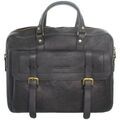 Porte document Arthur & Aston Serviette Arthur et Aston cuir ref_ast43693 A Noir 41*37*11