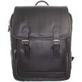 Sac a dos Hexagona Sac a dos en cuir Ref 44031 Noir 35*47*11