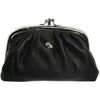 Porte-monnaie Hexagona Porte-monnaie en cuir ref 32010 Noir 16*9*4 cm