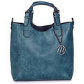 Sac &agrave; main Moony Mood EMIRA Bleu