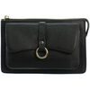 Pochette Hexagona Pochette cuir ref_46670 Noir 21.5*14.5*6.5