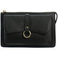 Saccoches / Etuis sur Grenoble : Pochette Hexagona Pochette cuir ref_46670 Noir 21.5*14.5*6.5