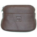 Sac & Bagage sur Grenoble : Porte-monnaie Hexagona Porte-monnaie en cuir ref_47644 Cognac 10*8*2