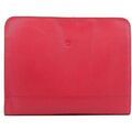 Saccoches / Etuis sur Grenoble : Porte document Hexagona Conf&eacute;rencier cuir ref 48615 rouge fonce 32*25*2 Rouge
