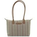 Sac a main LANCASTER Sac port&eacute; &eacute;paule ref_48362 Naturel 37*25*12 Beige