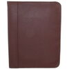 Porte document Hexagona Conferencier cuir Ref 48615 Chocolat 32*25*2