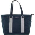 Sac a main LANCASTER Sac port&eacute; &eacute;paule ref_48354 Bleu fonc&eacute; 34*30*16 Bleu