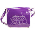 Sac bandouli&egrave;re Le Temps des Cerises Sac Bandouli&egrave;re RUMBA 8 Violet/Blanc Violet