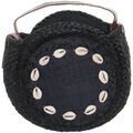 Sac & Bagage sur Grenoble : Sac Bandouliere Le Voyage En Panier Sac rond port&eacute; travers ref 490 Noir
