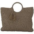 Cabas Chapeau-Tendance Sac cabas aspect paille ALIXIA