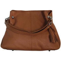Sac a main Chapeau-Tendance Sac &agrave; main cuir vachette italien Marron