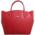 Sac &agrave; main LANCASTER Sac port&eacute; main en cuir ref_50075 Rouge 36*26*15 Rouge