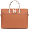 Saccoches / Etuis sur Grenoble : Porte document Hexagona Serviette ref 51084 Noisette 37*28*5