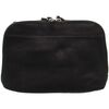 Sac Bandouliere Baroudeur Sac port&eacute; travers en cuir Les Ateliers Foures Ref Noir