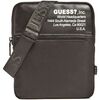 Pochette Guess Sacoche bandouli&egrave;re ref 52565 Black 23*19*2 Noir