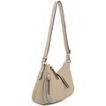 Sac a main Francinel Sac port&eacute; &eacute;paule ref 51919 en cuir 29*14 Beige