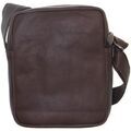 Saccoches / Etuis sur Grenoble : Pochette Francinel Sacoche bandouli&egrave;re ref 50993 en cuir 20 Marron