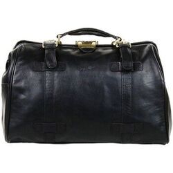 Sac a dos Gerard Henon Sac de voyage en cuir G&eacute;rard Henon ref 52059 45*26*24 Noir Noir