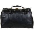 Sac a dos Gerard Henon Sac de voyage en cuir G&eacute;rard Henon ref 52059 45*26*24 Noir Noir