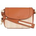Sac Bandouliere Hexagona Sac port&eacute; travers ref 52393 25*17*8.5 Cognac Marron