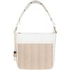 Sac a main Hexagona Sac port&eacute; &eacute;paule ref 52395 28*24.5*11 Blanc Blanc