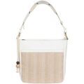 Sac a main Hexagona Sac port&eacute; &eacute;paule ref 52395 28*24.5*11 Blanc Blanc