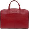 Sac &agrave; main Hexagona Sac porte main en cuir Ref 54285 Carmin 37*28*13 Rouge