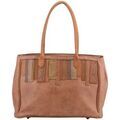Sac a main Mia & Joy Sac port&eacute; &eacute;paule ref 54856 Marron 39*23*17 Marron