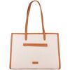 Sac a main Hexagona Sac porte epaule ref 55620 Beige Terre 42*30*15
