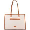 Sacs &agrave; mains sur Grenoble : Sac a main Hexagona Sac porte epaule ref 55620 Beige Terre 42*30*15
