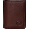 Porte-monnaie Chapeau-Tendance Porte-monnaie homme cuir boutonn&eacute; avec Protection RFID Marron