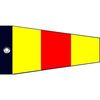 Porte cl&eacute; Clj Charles Le Jeune Porte-cl&eacute;s Drapeau chiffre 0 - Nadazero Jaune