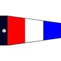 Cadeaux sur Grenoble : Porte cl&eacute; Clj Charles Le Jeune Porte-cl&eacute;s Drapeau chiffre 3 - Terrathree Multicolore